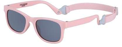 COCOSAND Baby-Sonnenbrille mit Band, polarisiert, flexibles Gestell für Kleinkinder, Säuglinge, neugeborene Mädchen und Jungen im Alter von 0-24 Monaten