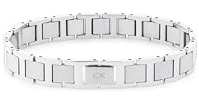 Calvin Klein Bracciale a Maglie da Uomo Collezione ENHANCE in Acciaio Inossidabile - 35100008