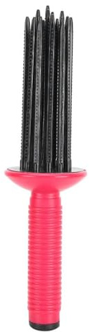 Cepillo de pelo redondo, antiestático, resistente a altas temperaturas, portátil, para cabello rizado y liso, herramientas de belleza y peinado, adecuado para viajes, hogar y salón de belleza