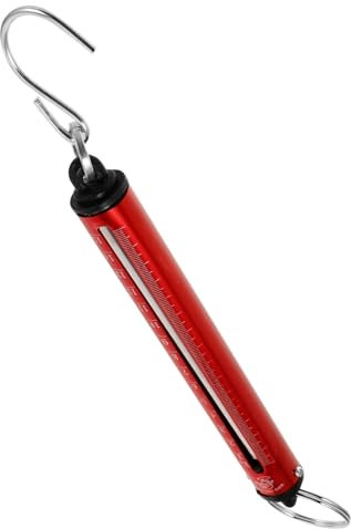 Gatuida Mechanische Federwaage Tragbare Mini-hängewaage für Gepäck und Reisen Präzise Gewichtsmessung bis Kompakte und Praktische Luggage Scale mit Haken Trendige Farben für Einfache Handhabung
