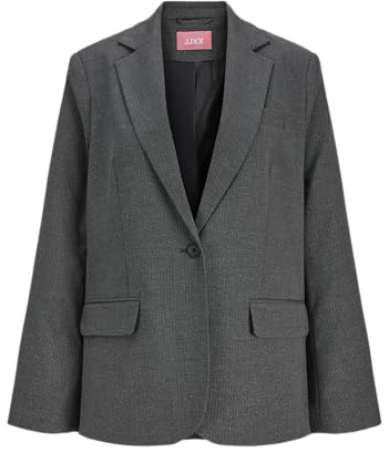 JACK & JONES Jxjoanne Lyrex Blazer TLR, Gris Oscuro, M