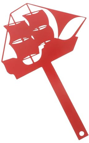 Toyvian bandera del buzón Decoración de buzón Accesorios para buzón Decoración de buzones Decoración náutica para buzón kit de reparación de buzones banderas de buzón planchar rojo