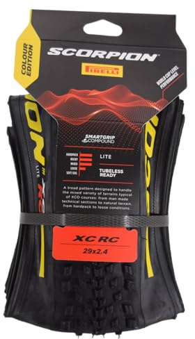 Cubierta de Bicicleta PIRELLI Scorpion™ XC RC Lite 29 x 2.4 Yellow