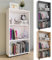 VCM Holzregal stehend | platzsparender Bücherregal | Maße ca. H. 108 x B. 56 x T. 20 cm | Elegante Aufbewahrung | Regal – Bulas 3 Fächer