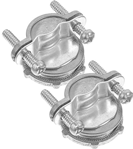 DIYEAH 2pièces Lot de Colliers De Serrage Pouce Connecteur De Câble à Pince Serre-câble pour Conduit Métallique