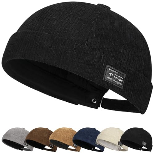Cappello a Berretto per Uomini e Donne Cappelli Caldi Invernali in Maglia Slouchy Cappello Poliestere Uomo Donna Leggero Traspirante cap Multifunzione Copricapo Docker Berretto