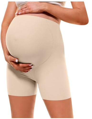 Générique Culotte Grossesse Taille Haute Shorty Anti Frottement Cuisse sous Robe Short Maternité