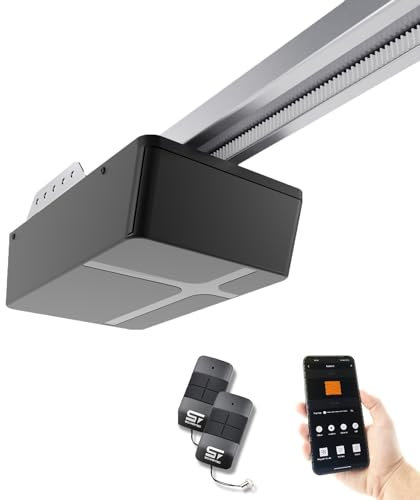 SCHARTEC Prime 600 WiFi - Attuatore per Porta del Garage con WLAN con Binario Intelligente e apriporta del Garage