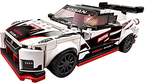LEGO Speed Champions Nissan GT-R NISMO 76896 Toy Model Cars Building Kit Featuring Minifigure, New 2020 (298 Pieces)