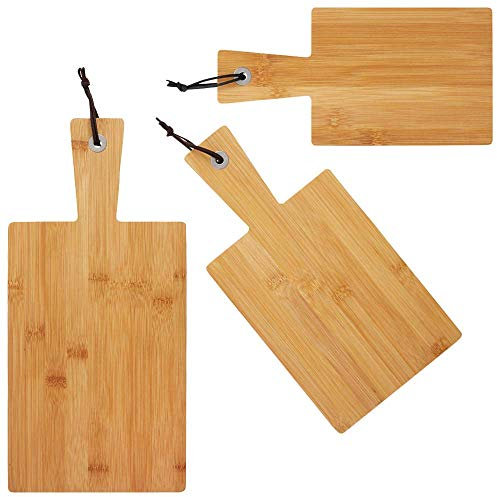 DAY - USEFUL EVERYDAY - 3er Schneidebrett Set, das Bambus Schneidebrett in drei Größen aus nachhaltigem Holz