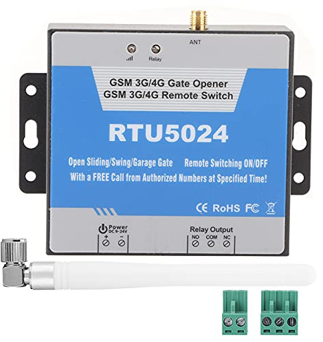 GSM-grindöppnare, RTU 5024 Access Controller, Fjärrstyrning På/Av Switch Samtal SMS SMS Kommando Support 850/900/1800 / 1900MHz
