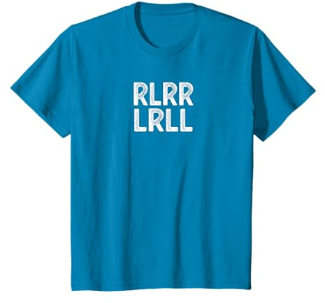 RLRR LRLL Drôle de batterie Paradiddle Drum Player cadeau T-Shirt