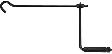 Gkhowiu Car Jack Hand Crank Wheel Spanner Handle for Scissor Car Lift, Black (143474)