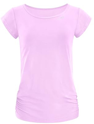 Winshape Damen Functional Light and Soft Kurzarmshirt Aet130ls, Ultra Style T-Shirt, Lavender Rose, L EU