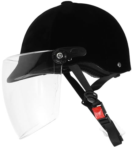 Kichvoe Horse Riding Helmet Youth Equestrian Protective Gear White Summer Helmet for Boys and Outdoor Riding Safety