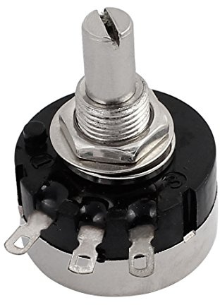 sourcingmap RV24 B104 Single Turn Rotary Carbon Film Potentiometer 100K Ohm Adjustable Resistance