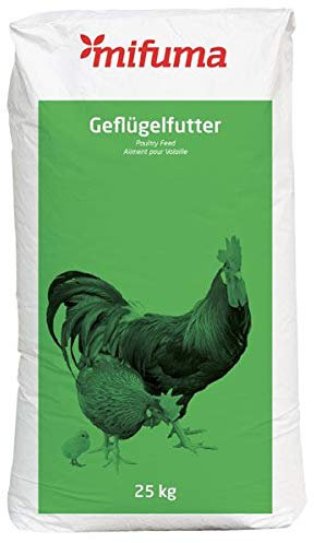 mifuma Legewachtelfutter Wachtelfutter ZZH 25 kg extra kleine Pellets