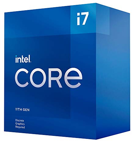 Intel Core i7 11700F - 2.5 GHz - 8-core - 16 threads - 16 MB cache - LGA1200 Socket - Box