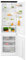 Electrolux Frigocongelatore Combinato ENG7TE18S, 177,2 Cm, 256 L, Tecnologia TwinTech Total No Frost, GreenZone 700, Frigocongelatore da Incasso, 1780x560x550 mm, Controlli Touch Control, Bianco