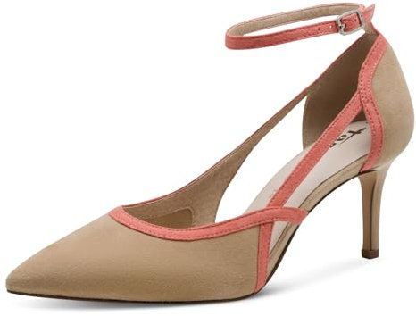 Tamaris Pumps Damen Elegant und Bequem beige,EU 38