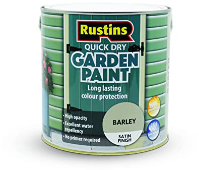 RUSTINS GAPBA2500 Quick Dry Garden Paint Barley 2.5L