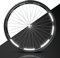 Blackshell® Reflektoren Aufkleber - passgenaues Fahrrad Aufkleber Set für 27,5 28 und 29 Zoll Felgen - Fahrrad Felgen Aufkleber, Reflektoren Fahrrad in schwarz