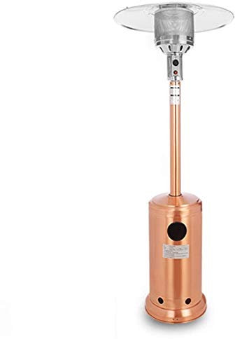 Riscaldatore da Patio, riscaldatore a propano con Ruote e Tavolo Riscaldatore da Esterno da Tavolo da Esterno Riscaldatore a Gas a Forma di ombrellone Verticale da Esterno, riscaldatori da Esterno a