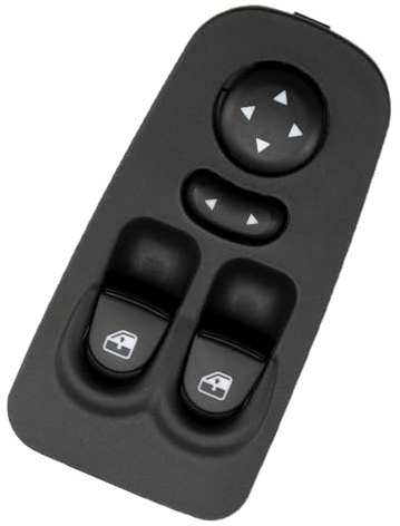 GEEANDLY Interruttori a pulsante per auto Pulsantiera Finestra 735360605 Compatibile per Fiat Lancia Ypsilon 1.2 JTD 1.4 2003-2011