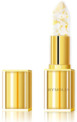 BYMOLIA Color-Changing Lipstick, Moisturizing Pink Tint, 1 Count