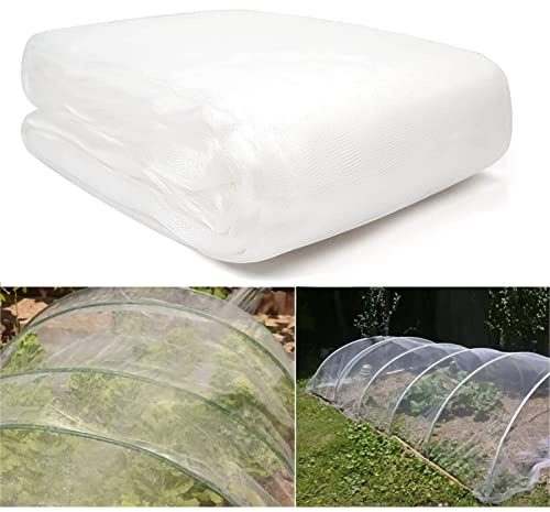 4 x 12 m ct rete di protezione, rete da giardino, rete vegetale per serre, schermatura piante, rete per uccelli a maglia fine per frutta, fiori e verdura