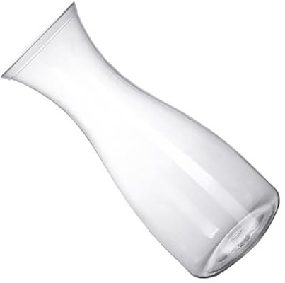 SHINEOFI Caraffa Vino Acrilica Trasparente per Servire Bevande Decanter Versatile per Feste e Cene Resistente e Facile da Pulire Adatta Succhi Tè Freddo e Liquori