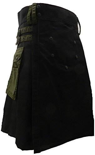 UT Kilts Deluxe Utility Kilt Two Tone Editions (34, Dark Forest Edition)