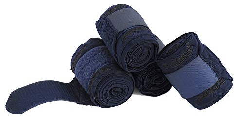 Rhinegold - Bendaggi Elasticizzati, Colore: Blu Navy