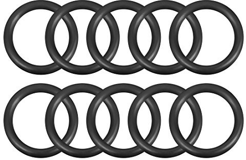 sourcing map 10 Stück Metrische Nitrilkautschuk O-Ringe Dichtung Gummi 40mm Außendurchm. 30mm Innendurchm. 5mm Breite