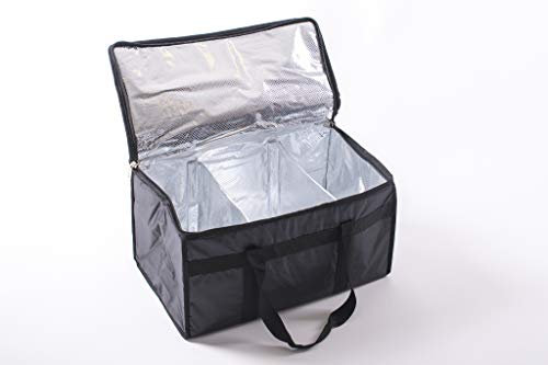 Extra Large Insulated Cool Bag with dividers Freezer Chilled Frozen Food Delivery Bags Picnic Bag C20