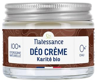 Déodorant crème karité bio 50g Natessance