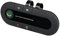 Vivavoce Bluetooth per auto con clip per visiera, kit wireless per auto per telefono cellulare vivavoce lettore MP3, accensione e connessione automatica, musica HiFi e chiamate sicure (nero)