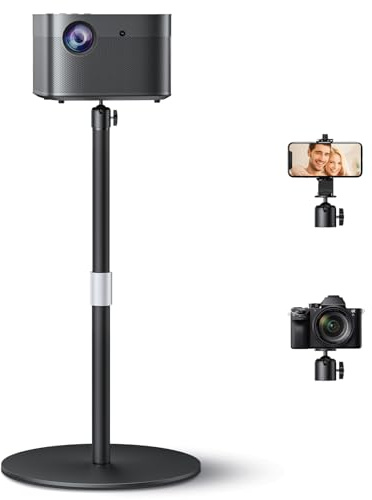 POLESTO Projector Stand, Desktop Projector Mount with Height Adjustable