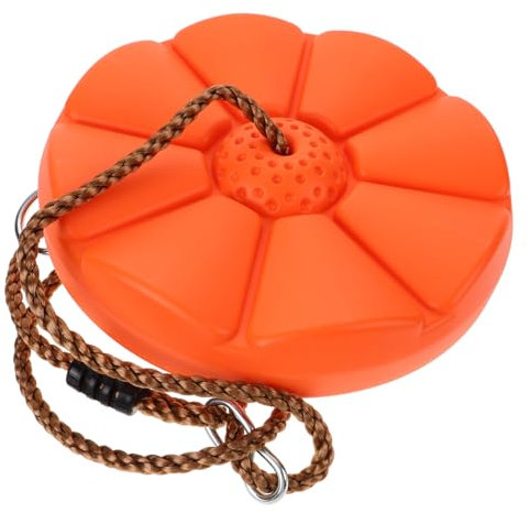 YARNOW Kinderspielzeug Für Den Innenbereich Outdoor-Kissen Schaukelkissen Für Den Außenbereich Terrassenschaukel Hängemattenschaukel Bankkissen Im Freien Spielplatz Rutsche Orange Pp