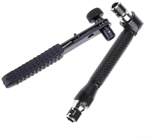 Lecreatekit The Solution for Tight Space Screwing 90 Degree L Shape Hexagon Driver Tool