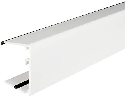 1m White 35mmn Ultraframe End Closure Polycarbonate Glass Conservatory Sheet Trim