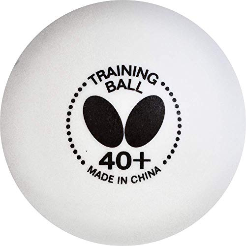 Butterfly Palline da Allenamento - 120 Palline da Ping Pong in Plastica da 40 mm - Confezione da 120 Pezzi