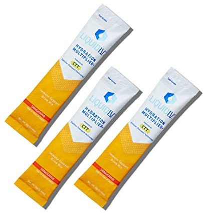 Liquid IV Lot de 10 mélanges pour boisson d'hydratation immunitaire 15,9 g