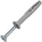 AERZETIX - C67154 - Satz von 100 Dübel mit nagel Ø5x35mm mit abgeschrägtem kragen aus polyethylen + 100 nagelschrauben Ø3.5x40 mm mit senkkopf PZ2 aus stahl - zum einschlagen - beton, ziegelstein