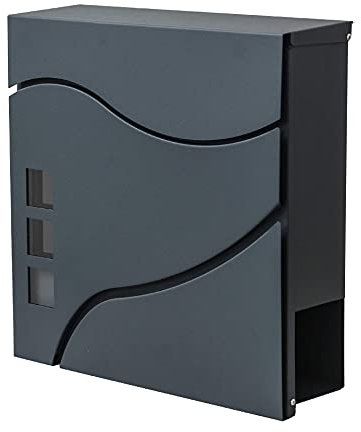 Buzones de Estilo Americano Buzón de Montaje en Pared Almacenamiento Seguro de Servicio Pesado con Cerradura - para Uso Comercial en el hogar o en la Oficina Small Gift