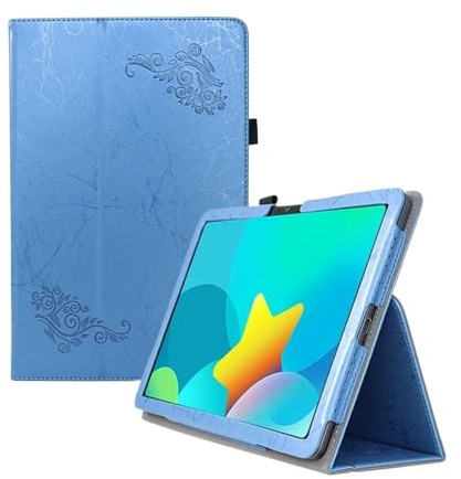 Fodral Kompatibel med TCL NXTPAPER 11 2023 10,95 tum Fodral Magnetisk PU-läderställ Tablettskydd med handrem (Color : Blue, Size : For TCL NXTPaper 11)