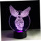 WOONEKY 3D-Lampenillusion lumae -Illusionslampen kinderzimmer lampen kinderzimmerlampe tablelamp lampewohnzimmer lamp desk LED-Illusionslampe optische Täuschungslampe Diashow
