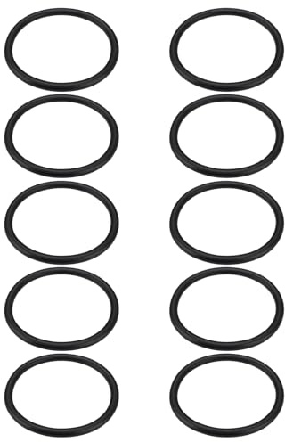 LT Easiyl 10 guarnizioni O-ring in gomma nitrilica, diametro interno 55 mm, diametro esterno 65 mm, larghezza 5 mm, per rubinetti, idraulici, riparazioni automobilistiche, colore nero