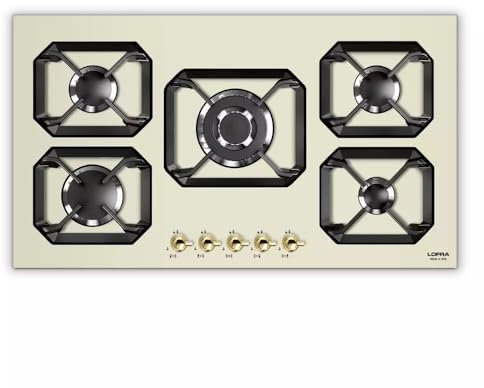 Lofra HRBI9A0, Piano cottura a gas DolceVita 90, Beige