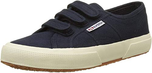 Superga Unisex-Erwachsene 2750-cot3strapu Gymnastikschuhe, Blau (Navy), 44 EU